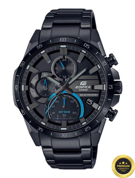 ECD3812-BL94 Solar Titan X – Premium Solar-Powered Chronograph Watch