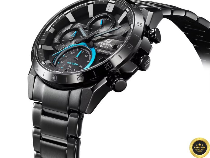 ECD3812-BL94 Solar Titan X – Premium Solar-Powered Chronograph Watch