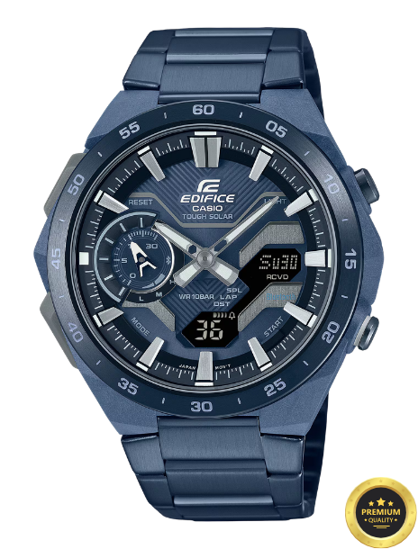 ECD3618-BM92 Midnight Titanium X – Premium Hybrid Analog-Digital Sports Watch