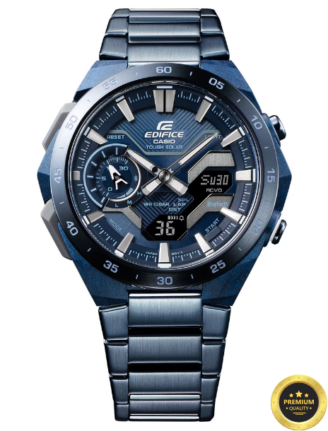 ECD3618-BM92 Midnight Titanium X – Premium Hybrid Analog-Digital Sports Watch