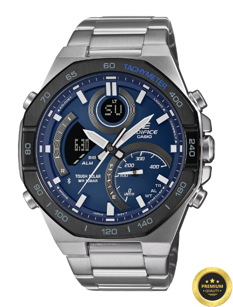 ECD4836-TB91  Ocean Velocity Pro – Premium Solar Hybrid Chronograph Watch