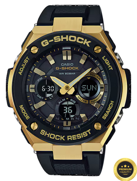 ECD3336 - GD71 Titan Obsidian Gold Watch