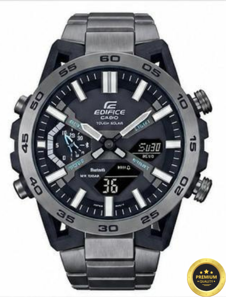 ECD4864-SM76  Titan Horizon X – Premium Solar-Powered Hybrid Sports Watch