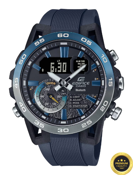 ECD3521-NB76  Blue Storm Pro – Premium Hybrid Analog-Digital Sports Watch