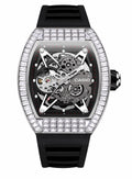 AUREX G-1000M-SKELETON AUTOMATIC SILVER WATCH