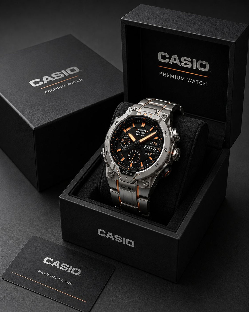 The ECD3354-ST92 Titanium Horizon X Watch
