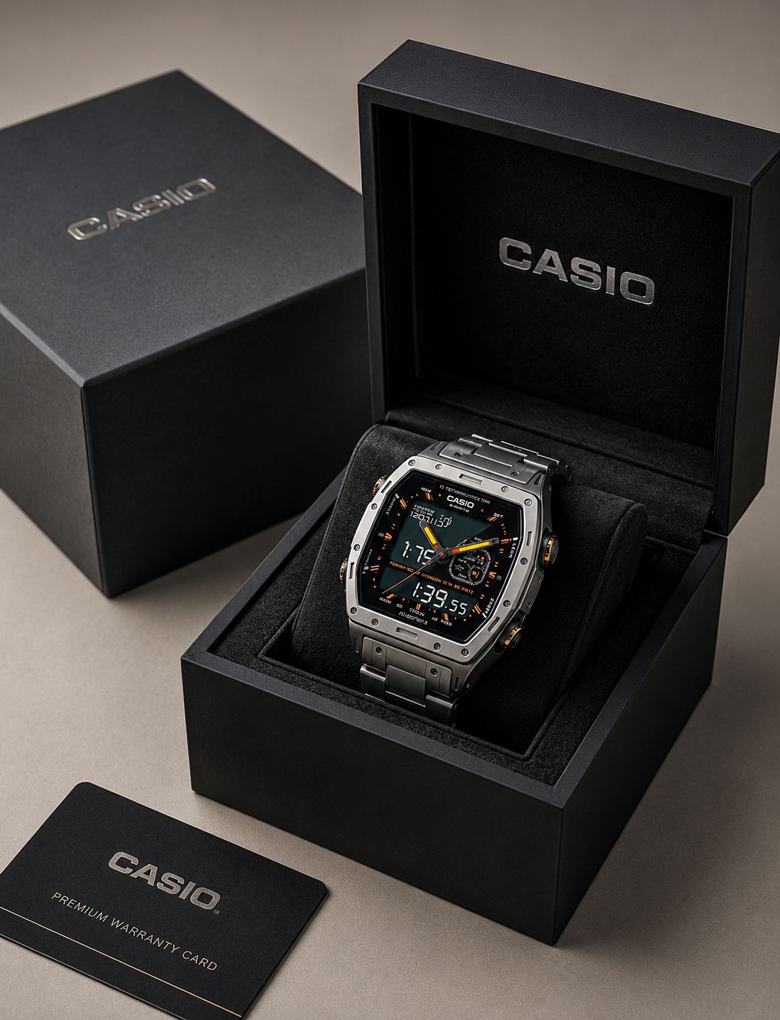 The ECD3355-ST95 Titanium Matrix X  Watch
