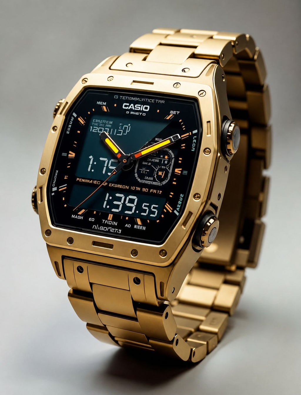 ECD3725-GD99  Imperium Gold X – Premium Analog-Digital Executive Watch