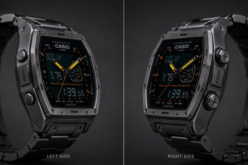 ECD3726-BK99  Obsidian Commander X – Premium Analog-Digital Executive Watch